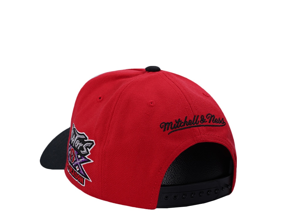 Mitchell & Ness Toronto Raptors NBA In The City Red Edition Pro Pinch Fit Snapback Cap