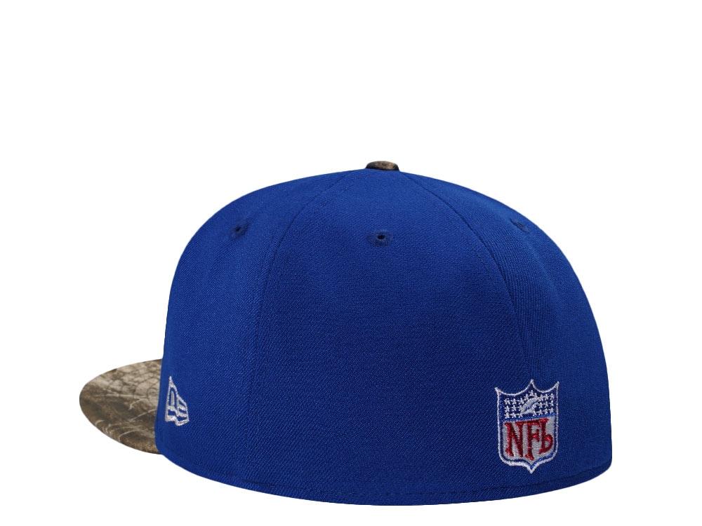 New Era New York Giants 25th Super Bowl Anniversary Team Realtree Prime Edition 59Fifty Fitted Cap