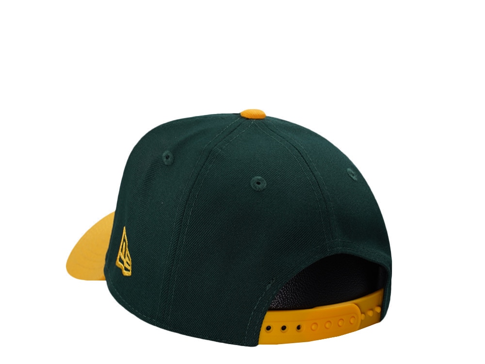 New Era Oakland Athletics 50th Anniversary Kanji Dark Green Two Tone Edition 9Forty A Frame Snapback Cap