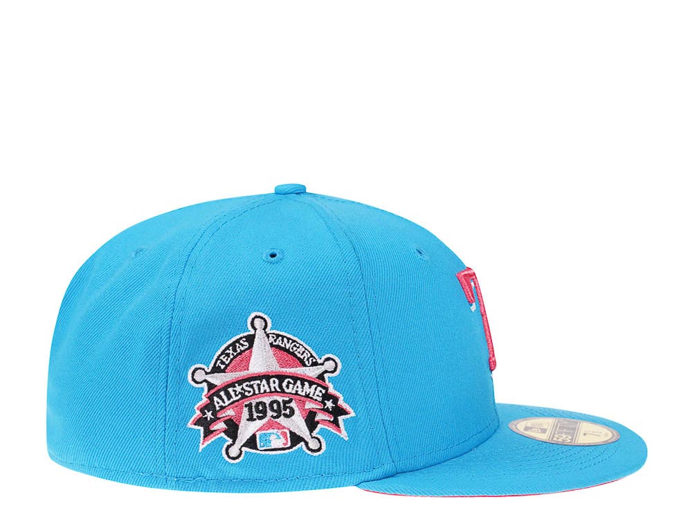 New Era Texas Rangers All Star Game 1995 Cool Lava Edition 59Fifty Fitted Cap