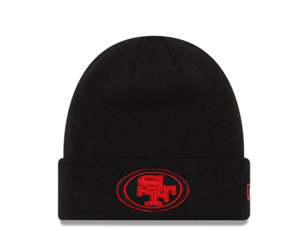 New Era San Francisco 49ers Red Logo Knit