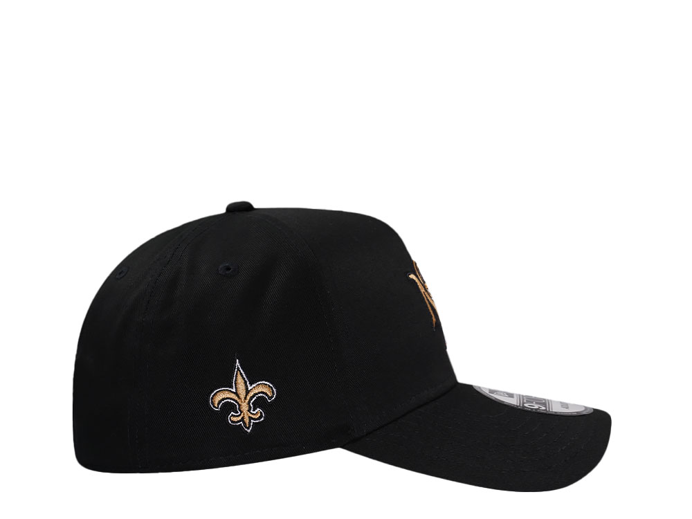 New Era New Orleans Saints City Originals Black 9Forty A Frame Snapback Cap