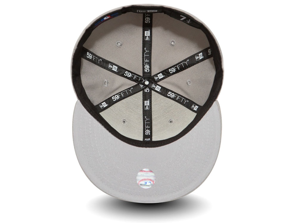 New Era Los Angeles Dodgers Plain Gray Prime Edition 59Fifty Fitted Cap