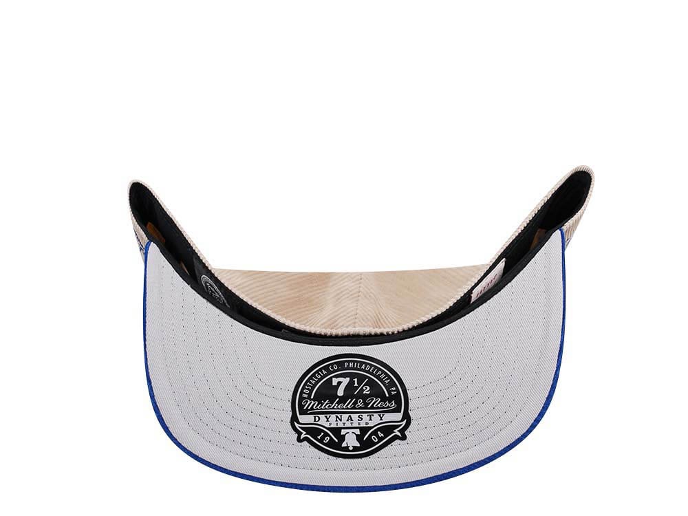 Mitchell & Ness Tampa Bay Lightning 20th Anniversary Two Tone Cord Edition Dynasty Fitted Cap