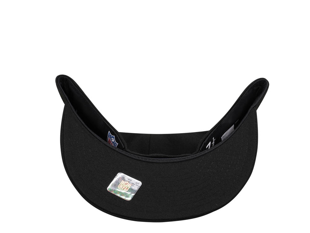 New Era Los Angeles Chargers All Black Edition 59Fifty Fitted Cap