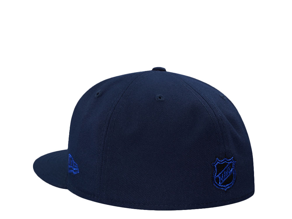 New Era Vancouver Canucks Stadium Patch Navy Prime Edition 59Fifty Fitted Cap