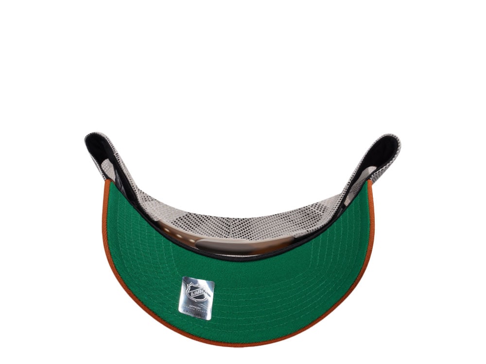 New Era Toronto Maple Leafs Classic Rust Trucker Edition 9Forty A Frame Snapback Cap