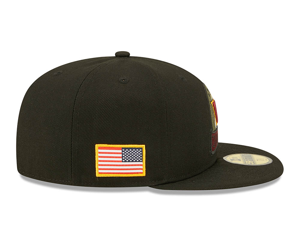 New Era Washington Commanders Salute to Service 2022 Fitted 59Fifty Cap