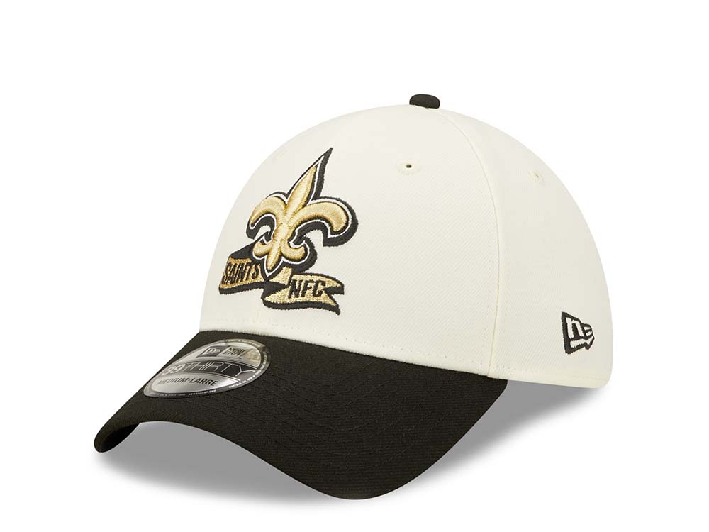 New Era New Orleans Saints NFL Sideline 2022 39Thirty Stretch Cap