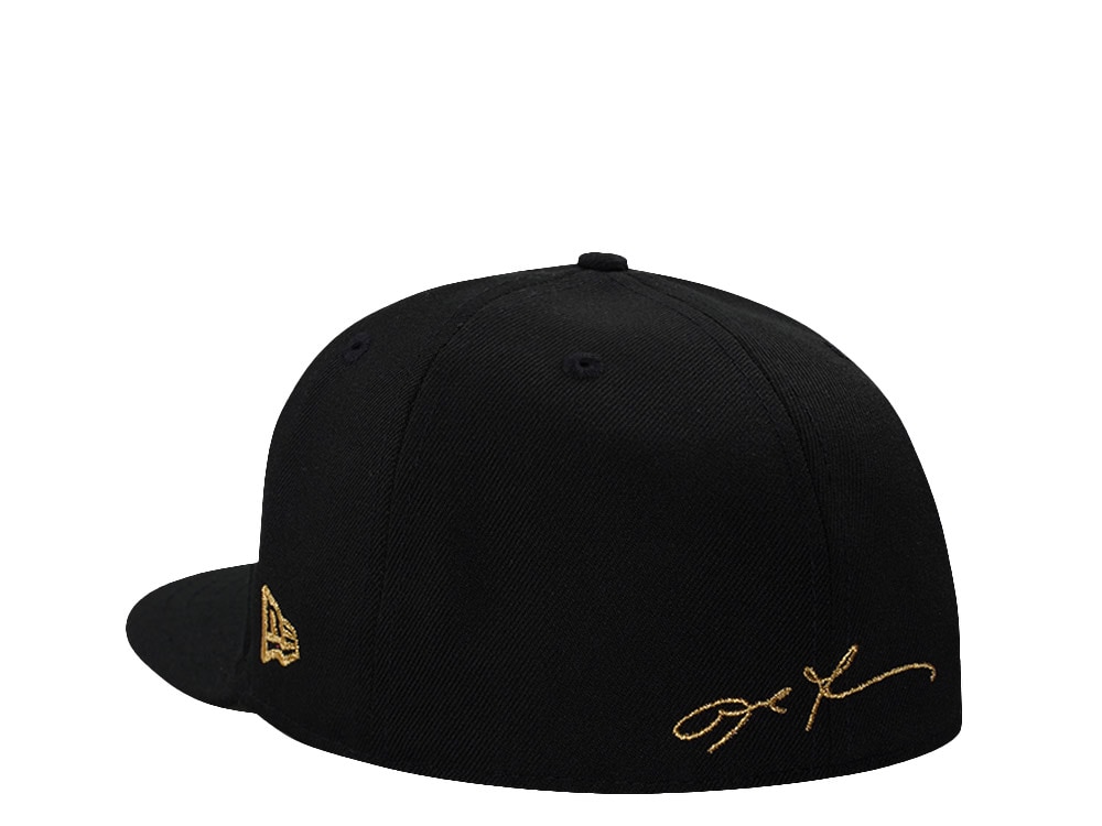 New Era Philadelphia 76ers 60th Anniversary Allen Iverson Black Prime Edition 59Fifty Fitted Cap