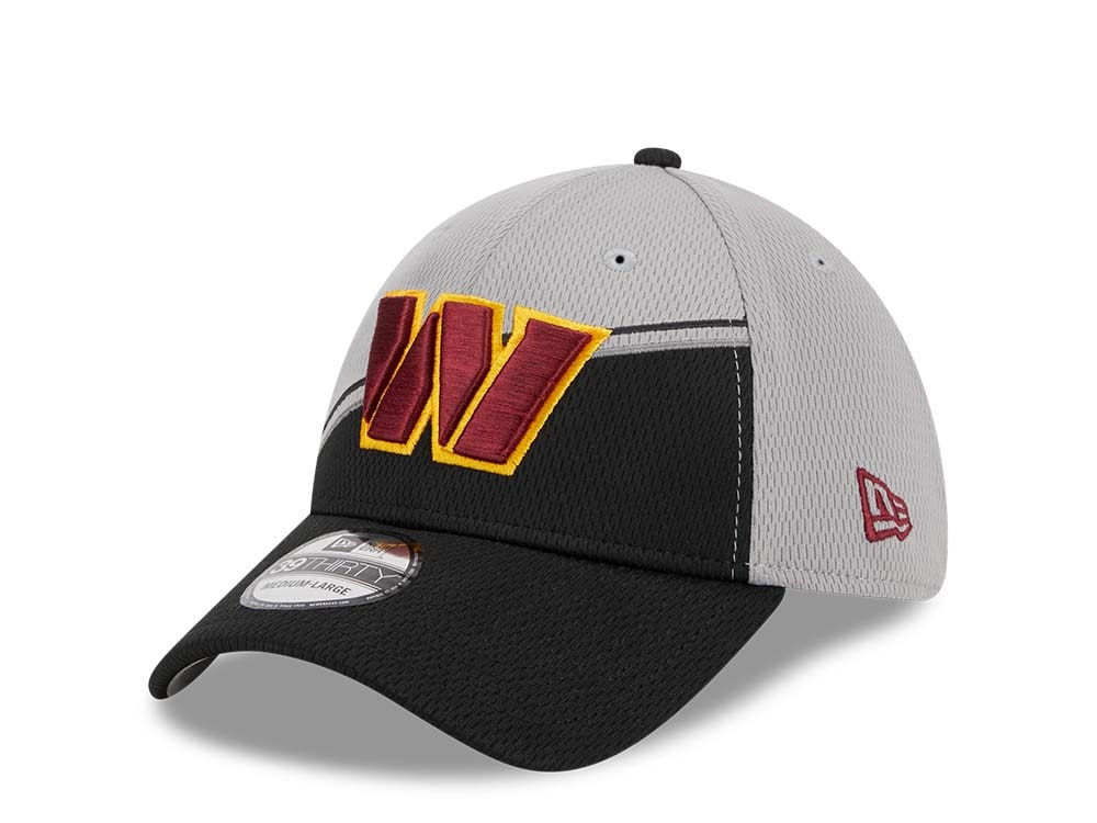 New Era Washington Commanders NFL Sideline 2023 39Thirty Stretch Cap