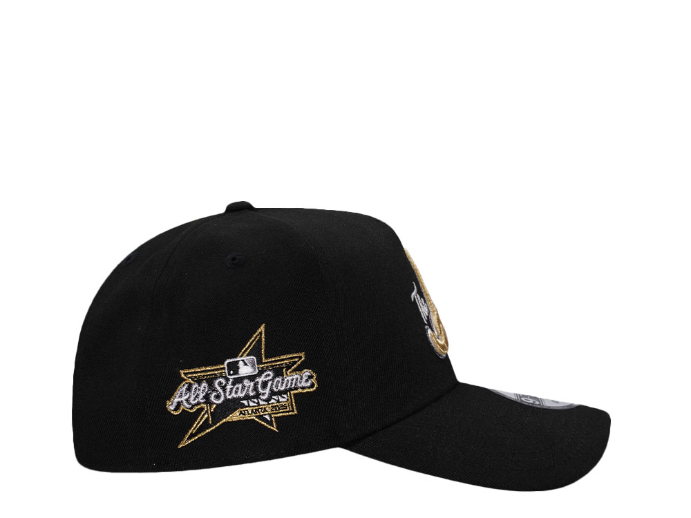 New Era Atlanta Braves All Star Game 2025 Black Prime Edition 9Forty A Frame Snapback Cap