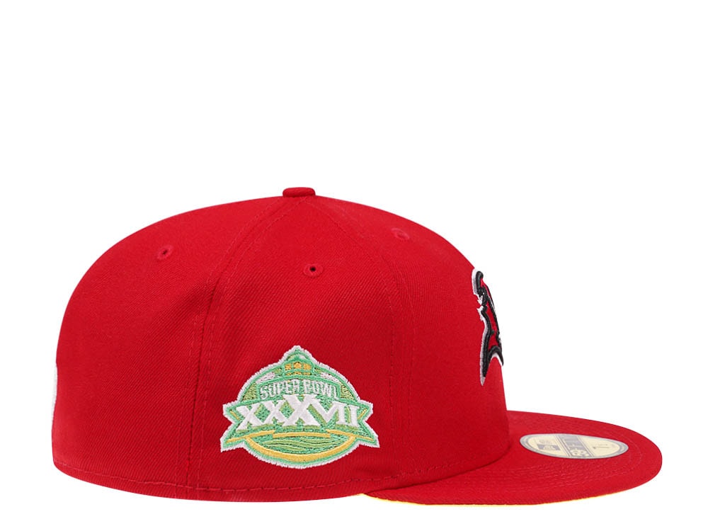 New Era Tampa Bay Buccaneers Citruspop Patch Super Bowl XXXVII 59fifty Fitted Cap