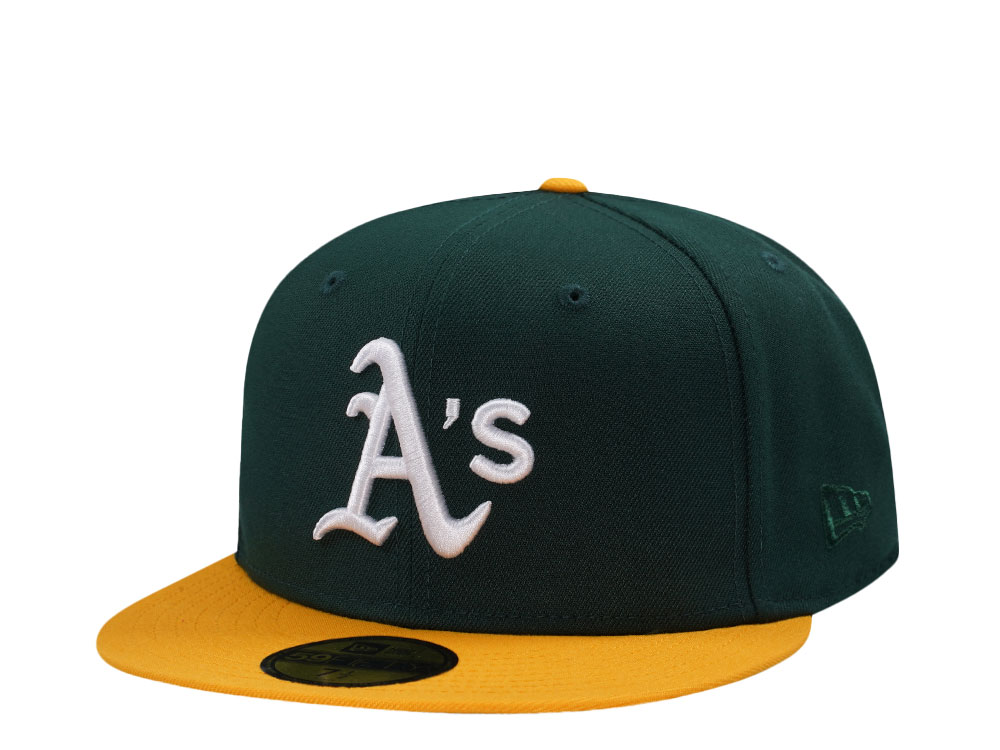 New Era Oakland Athletics Green Two Tone Edition 59Fifty Fitted Cap