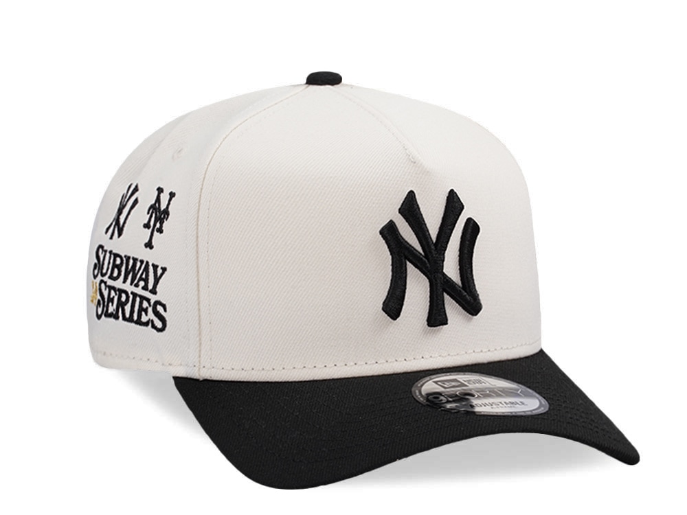 New Era New York Yankees Subway Series Chrome Two Tone Edition 9Forty A Frame Snapback Cap
