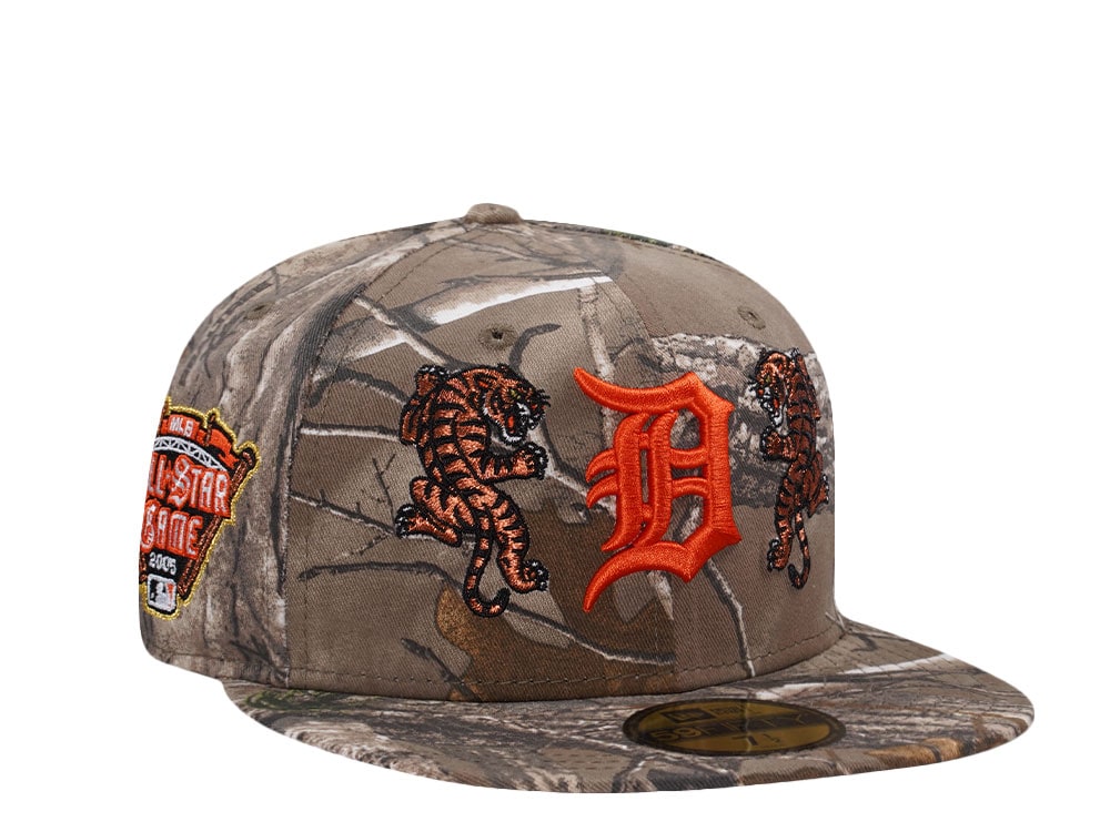 New Era Detroit Tigers All Star Game 2005 Tiger Realtree Edition 59Fifty Fitted Cap