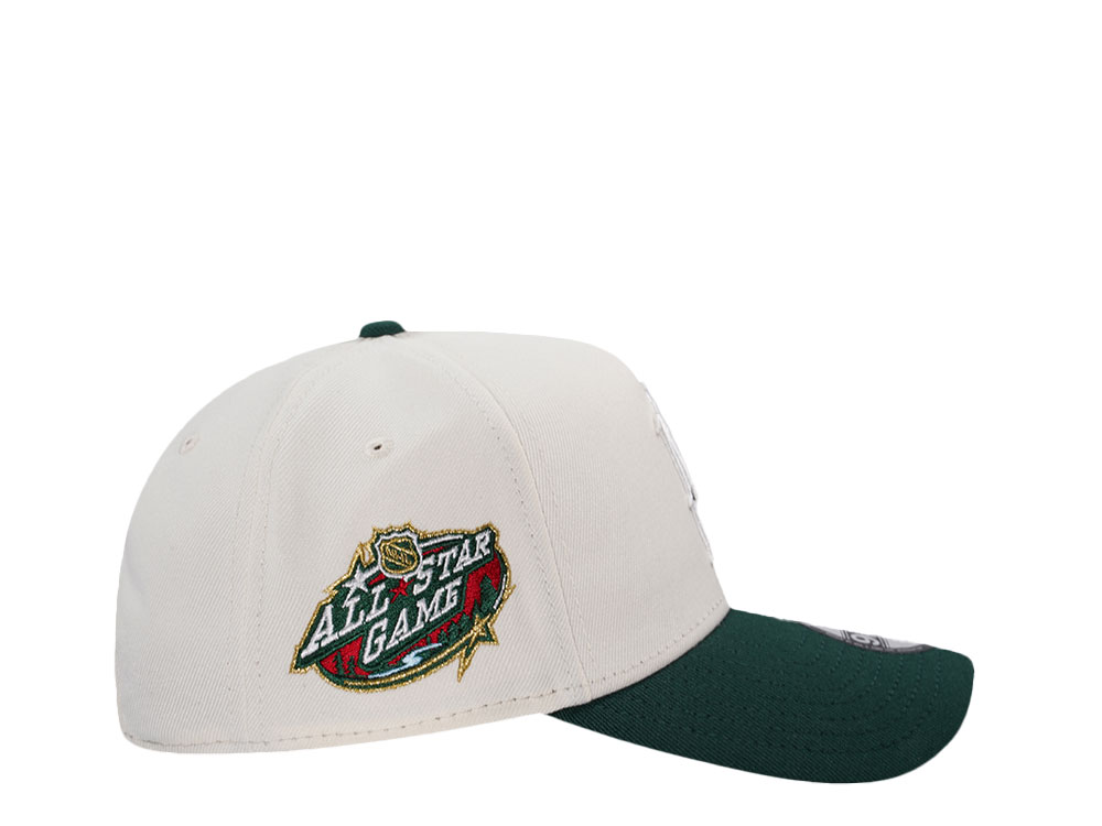 New Era Minnesota Wild All Star Game 2004 Chrome Two Tone Edition 9Forty A Frame Snapback Cap