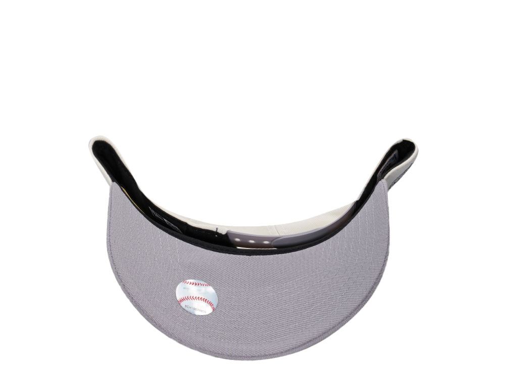 New Era Oakland Athletics World Series 1989 Metallic Chrome Two Tone 9Forty A Frame Snapback Cap