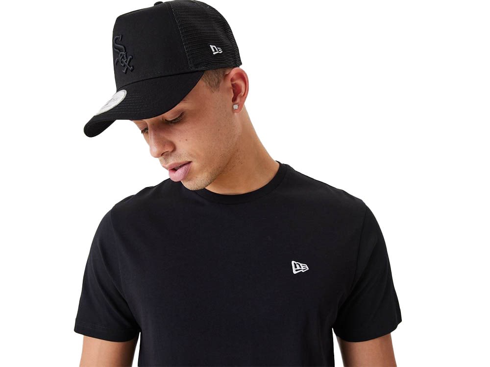 New Era Essentials Black T-Shirt
