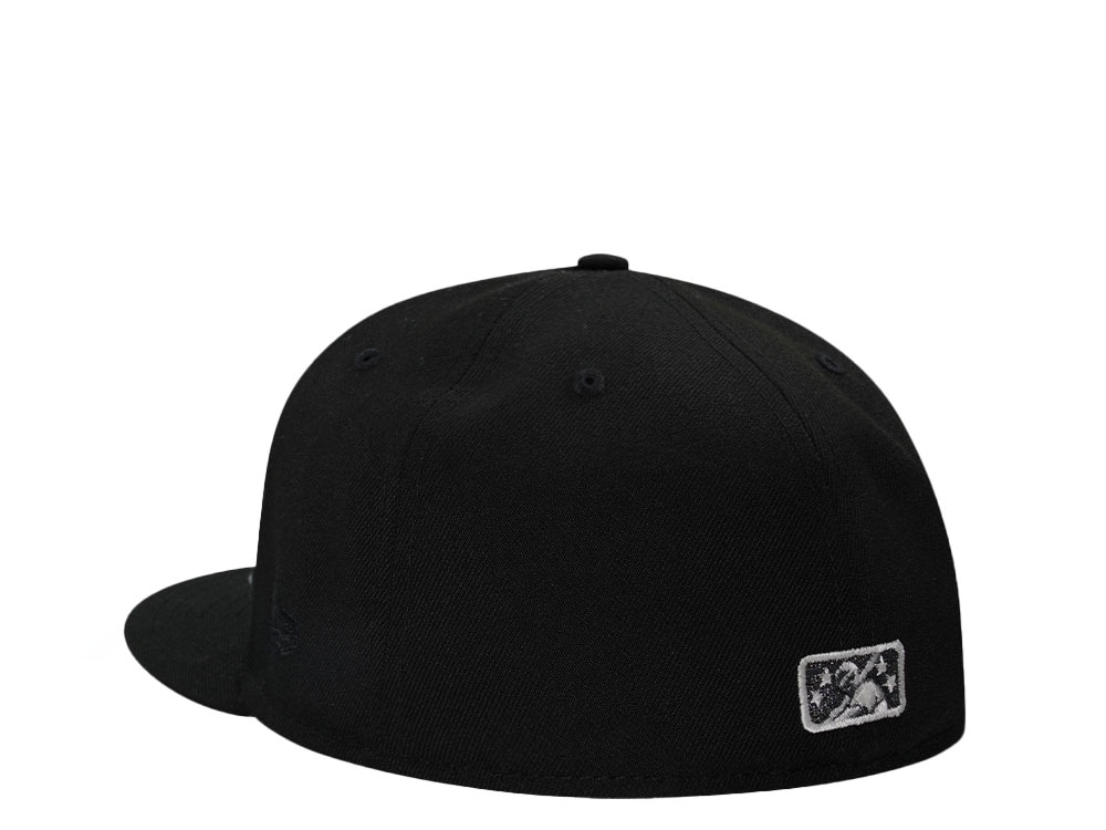 New Era Iowa Cubs Black Metallic Copper Prime Edition 59Fifty Fitted Cap