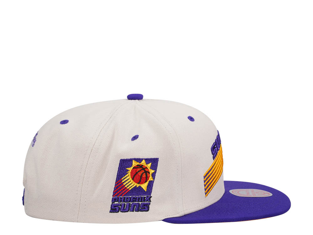 Mitchell & Ness Phoenix Suns Sail Off White Two Tone Snapback Cap