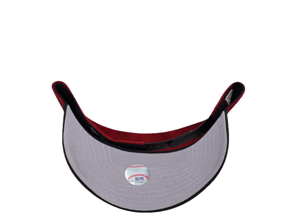 New Era Texas Rangers 40th Anniversary Red Two Tone Edition 9Forty A Frame Snapback Cap