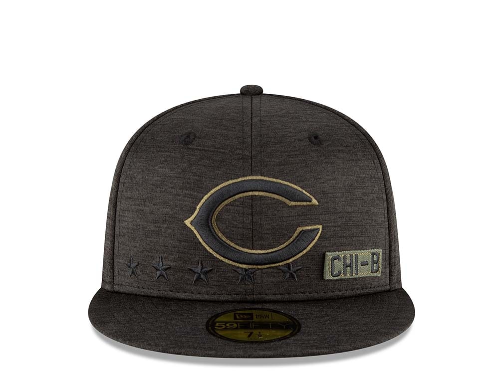 New Era Chicago Bears Salute to Service 2020 Fitted 59Fifty Cap