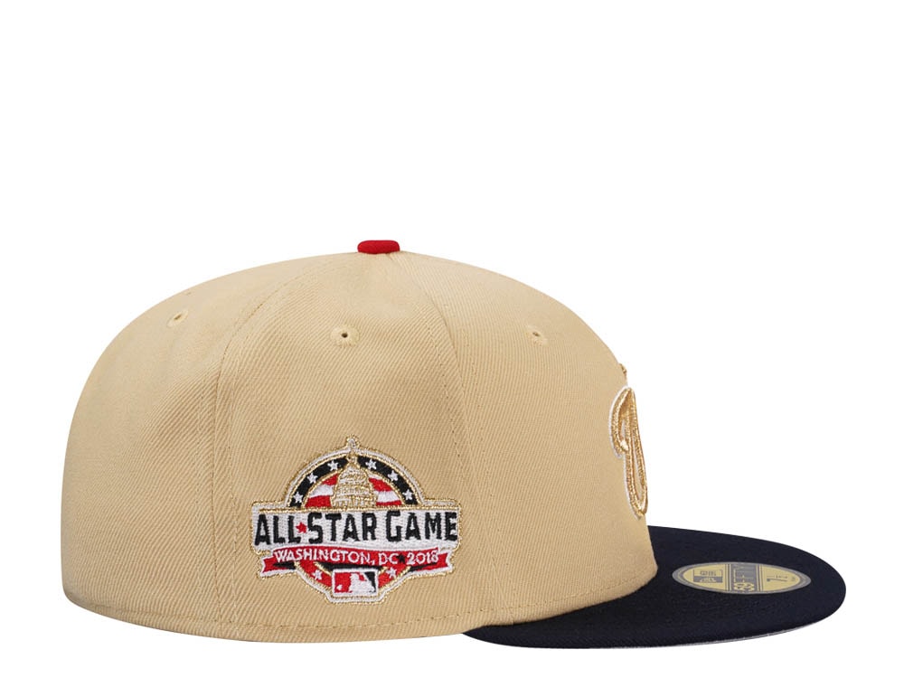 New Era Washington Nationals All Star Game 2018 Vegas Prime Two Tone Edition 59Fifty Fitted Cap