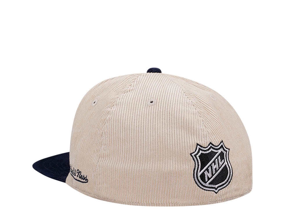 Mitchell & Ness Seattle Kraken Inaugural Season 21 Two Tone Cord Edition Dynasty Fitted Cap