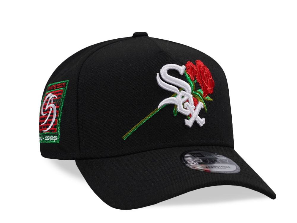 New Era Chicago White Sox 95 Years Black Rose Edition 9Forty A Frame Snapback Cap