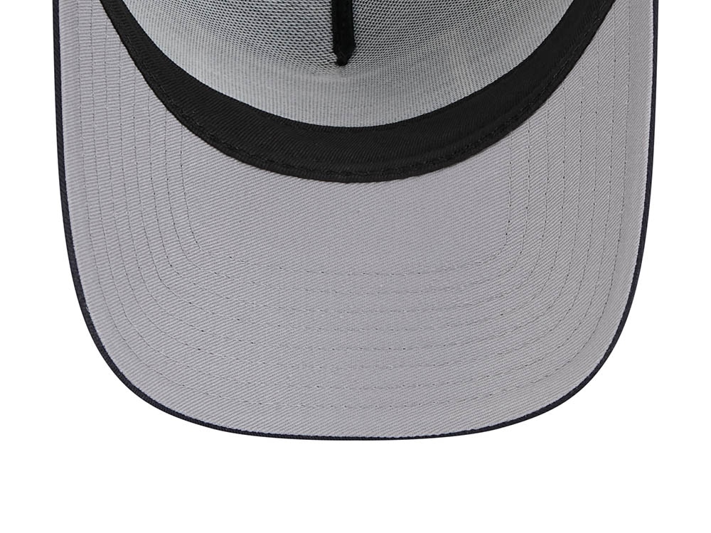 New Era Atlanta Braves M Patch Black 9Forty A Frame Trucker Snapback Cap
