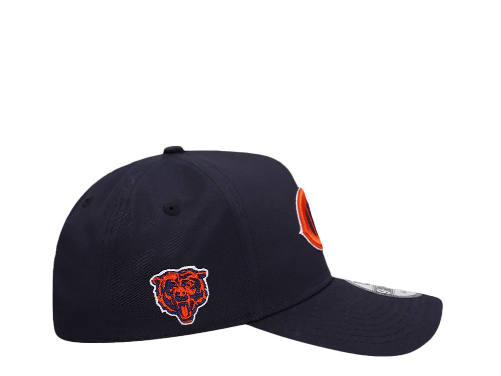New Era Chicago Bears City Originals Navy Edition 9Forty A Frame Snapback Cap