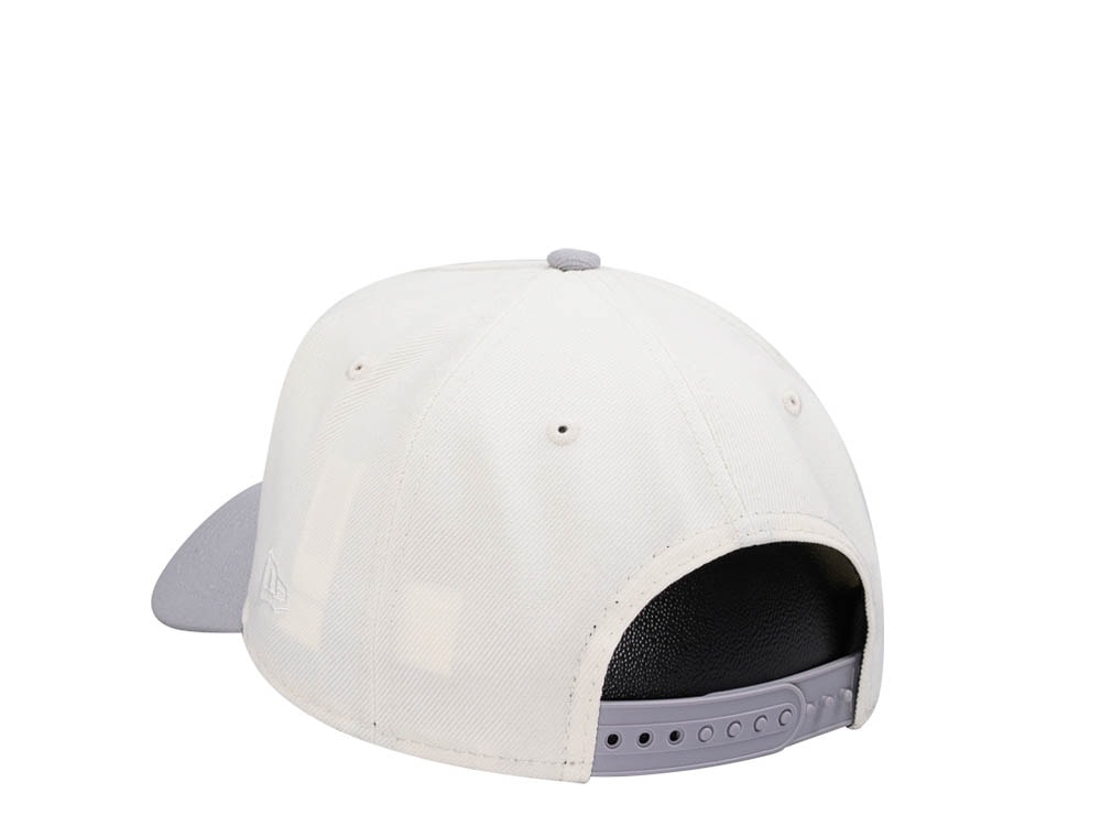 New Era Los Angeles Dodgers 100th Anniversary Chrome Metallic Two Tone Edition 9Forty A Frame Snapback Cap
