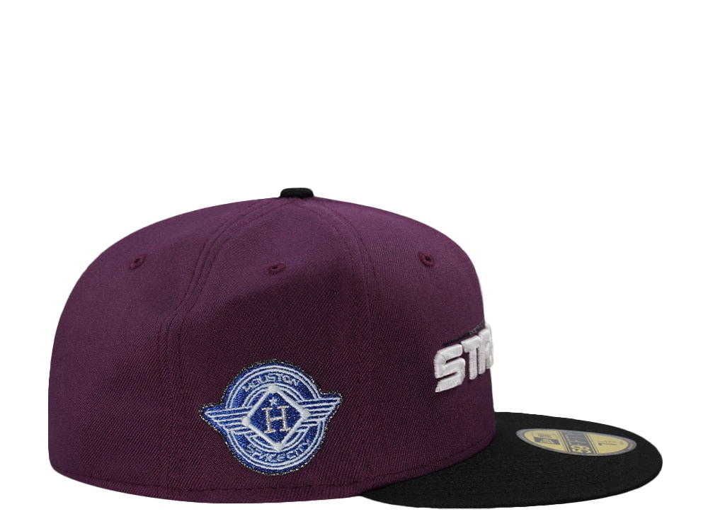 New Era Houston Astros Space City Glow in the Dark Purple Two Tone Edition 59Fifty Fitted Cap