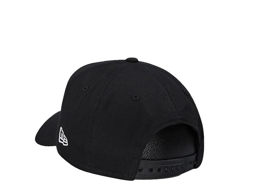 New Era Pittsburgh Steelers Black 9Forty A Frame Snapback Cap