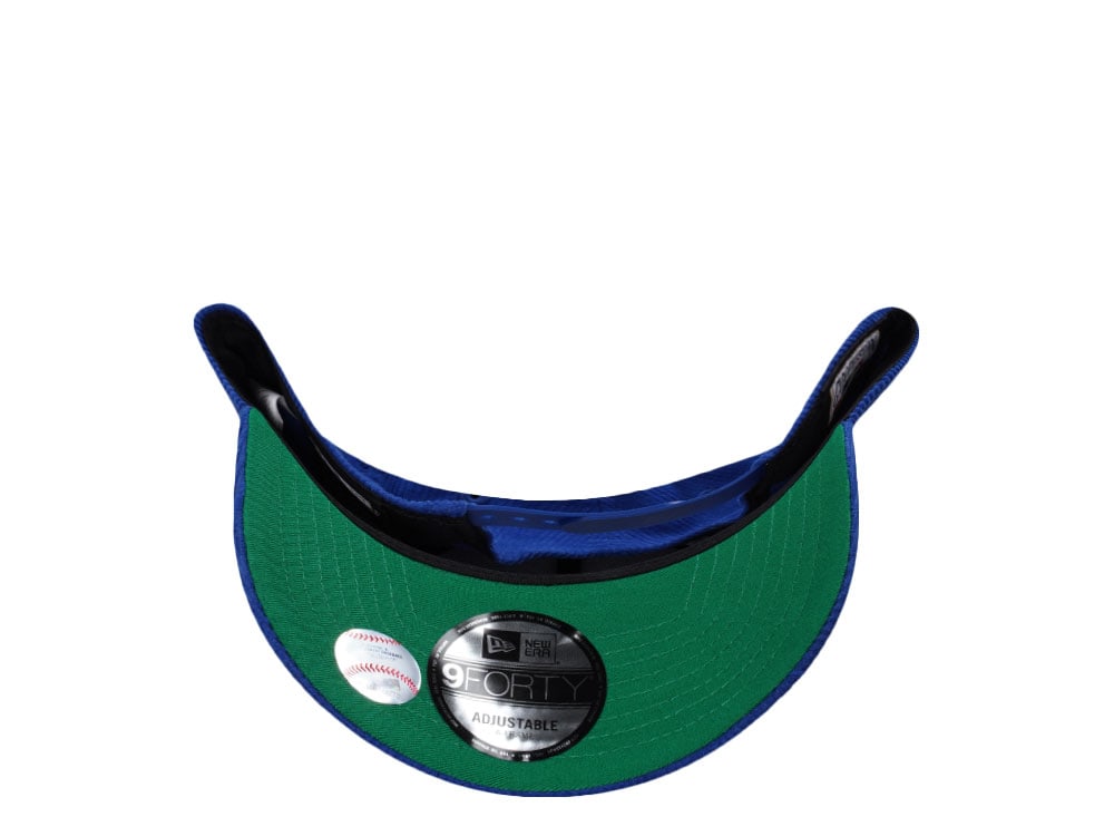 New Era Chicago Cubs World Series 2016 Blue Throwback Corduroy Edition 9Forty A Frame Snapback Cap