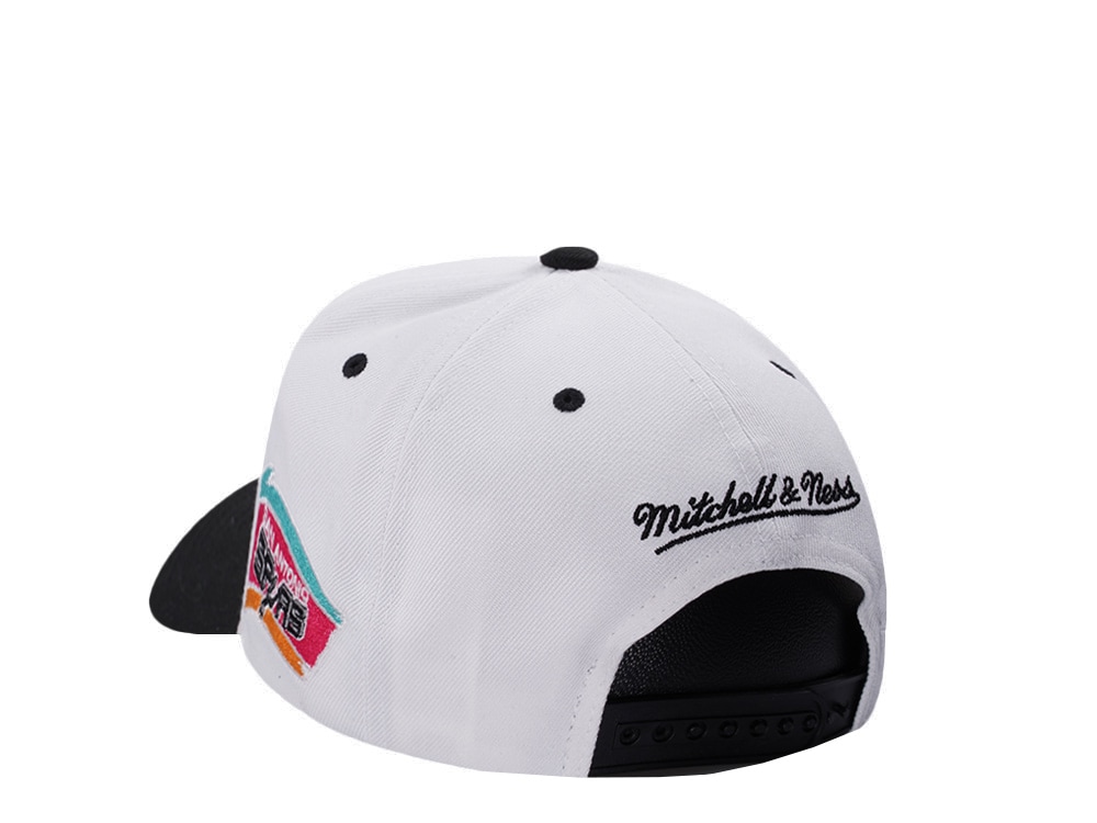 Mitchell & Ness San Antonio Spurs NBA Playoffs 1996 Chrome Two Tone Editon Pro Crown Fit Snapback Cap