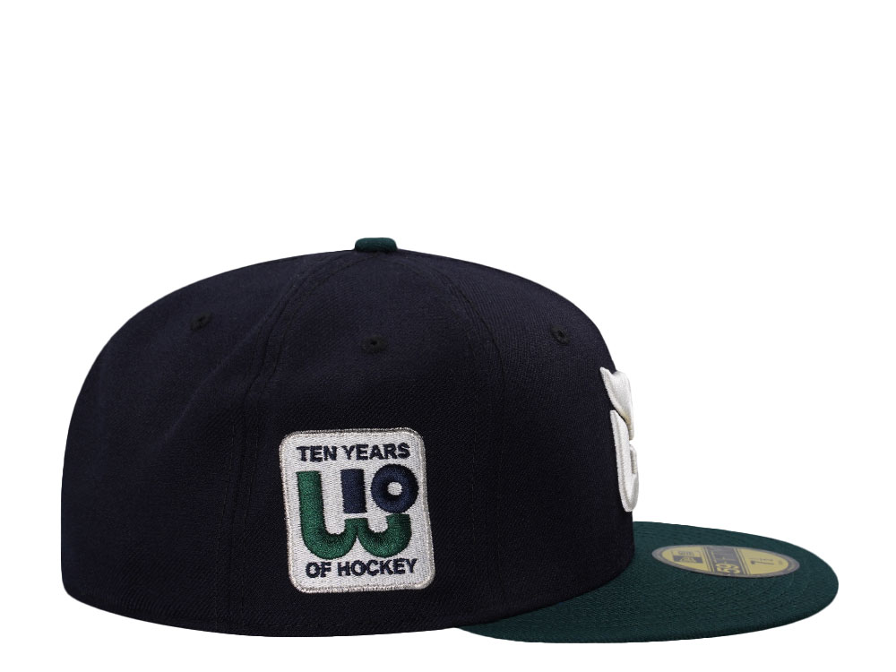 New Era Hartford Whalers 10th Anniversary Two Tone Edition 59Fifty Fitted Cap