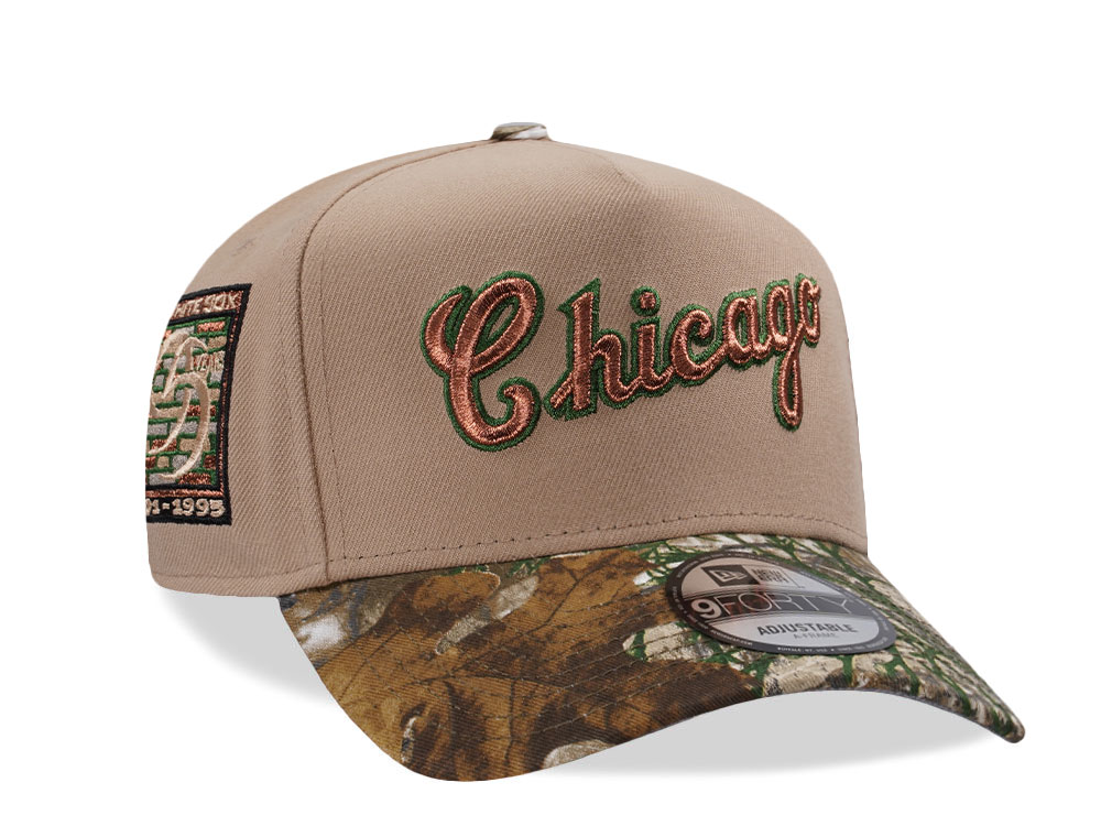 New Era Chicago White Sox 95th Anniversary Realtree Two Tone Edition 9Forty A Frame Snapback Cap