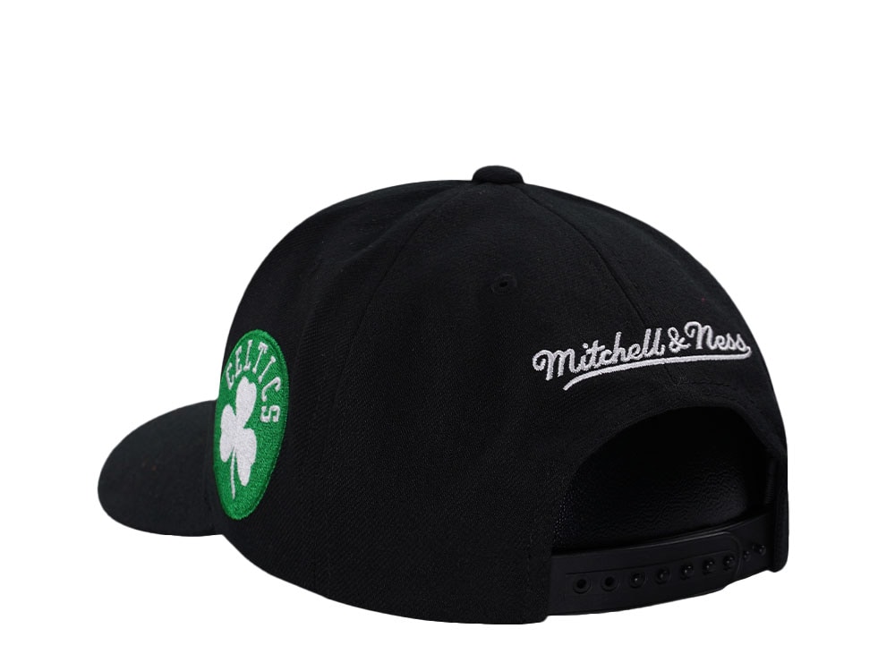 Mitchell & Ness Boston Celtics Pro Crown Fit Black Snapback Cap