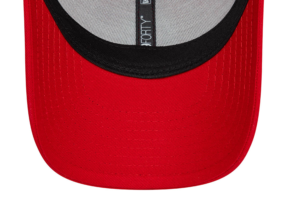 New Era AC Milan Scarlet Red Kids 9Forty Strapback Cap
