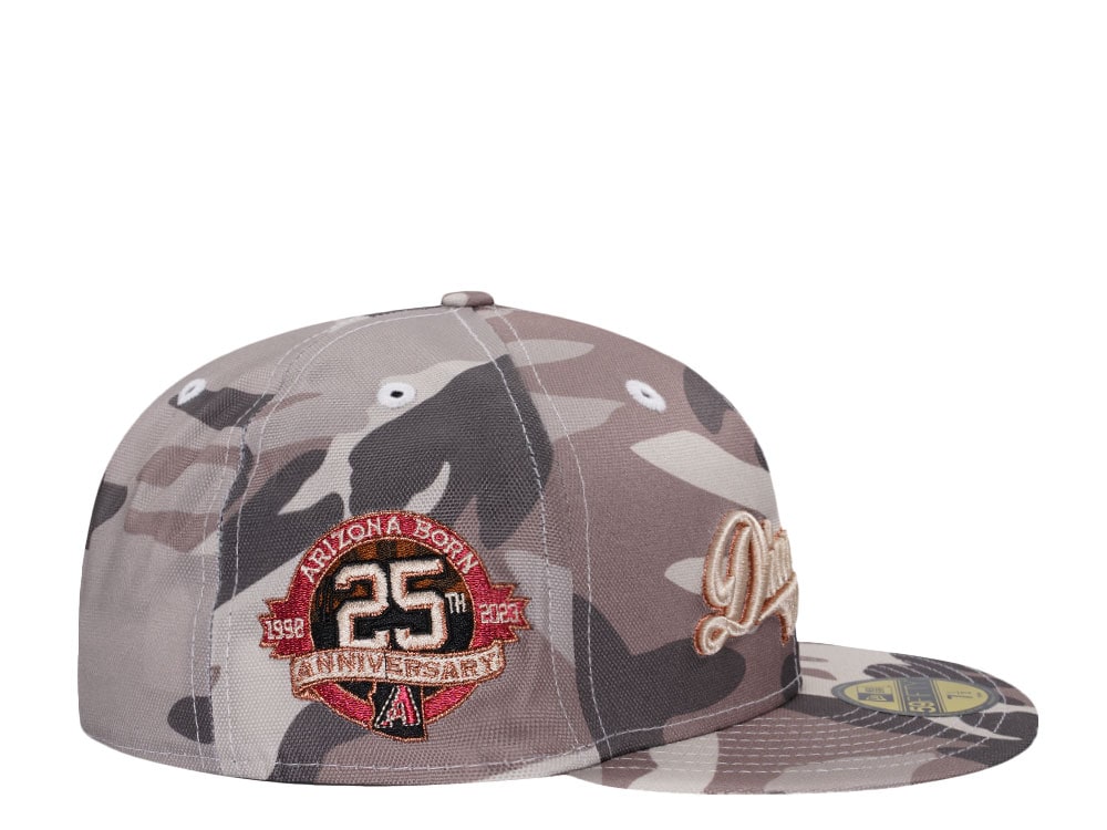 New Era Arizona Diamondbacks 25th Anniversary Camo Copper Edition 59Fifty Fitted Cap