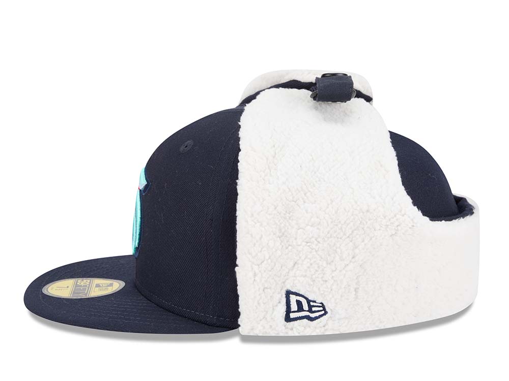 New Era Seattle Kraken Classic Navy 59Fifty Dogear Fitted Cap