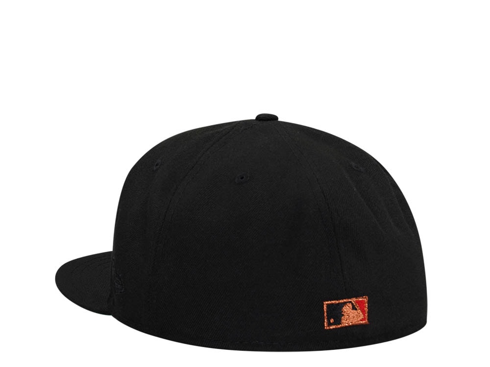 New Era Cleveland Indians Jacobs Field Black Throwback Edition 59Fifty Fitted Cap