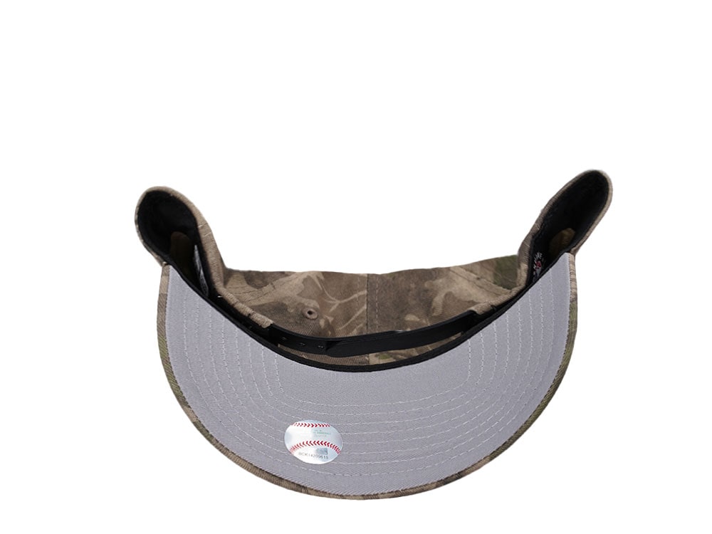 New Era Chicago White Sox Leaf Camo Copper 9Forty A Frame Snapback Cap