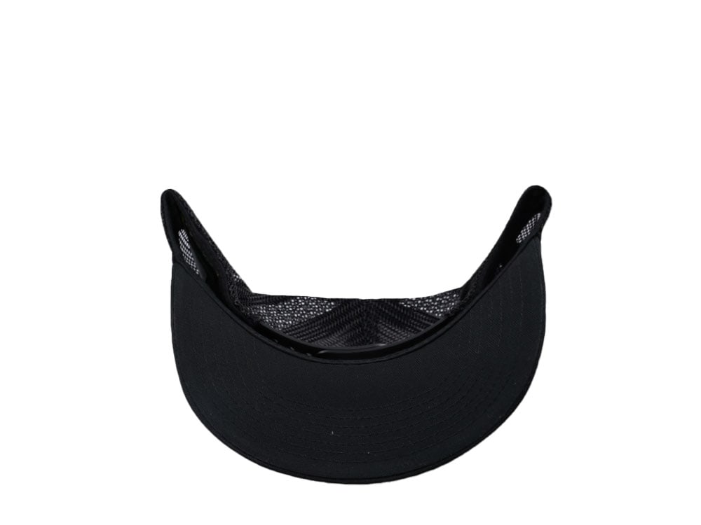 John Deere Black Mesh Trucker Snapback Cap