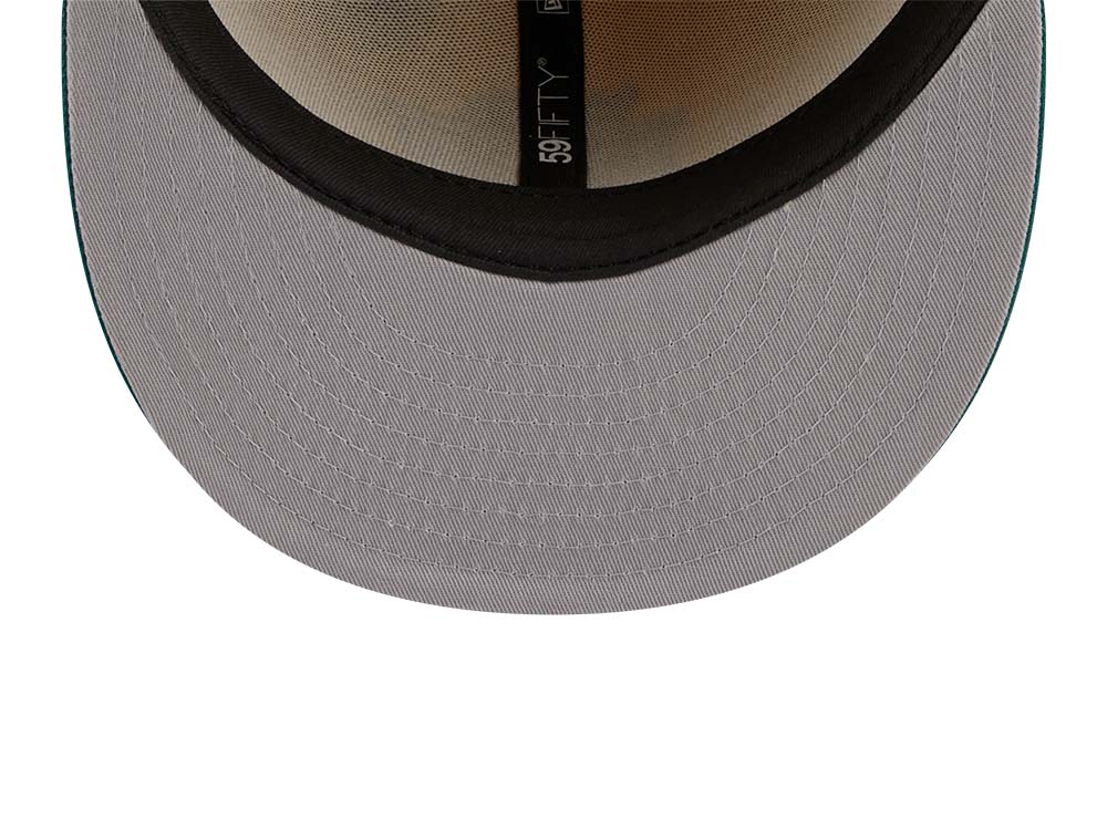 New Era Milwaukee Brewers The Elements Vegas Gold Two Tone Edition 59Fifty Fitted Cap