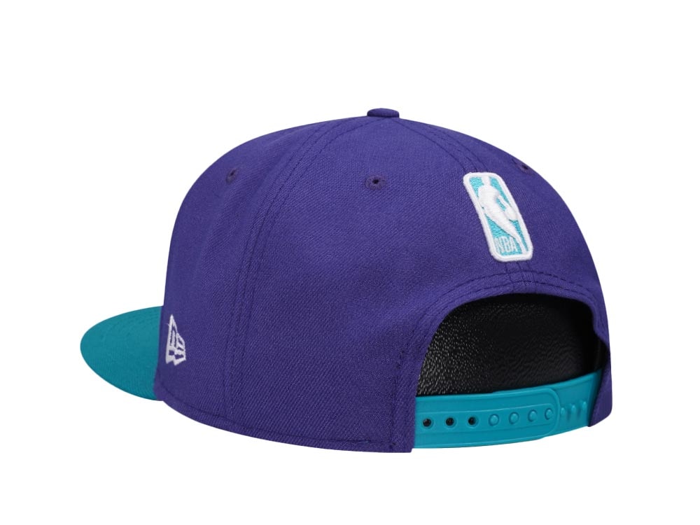 New Era Charlotte Hornets Purple Two Tone Classic Edition 9Fifty Snapback Cap