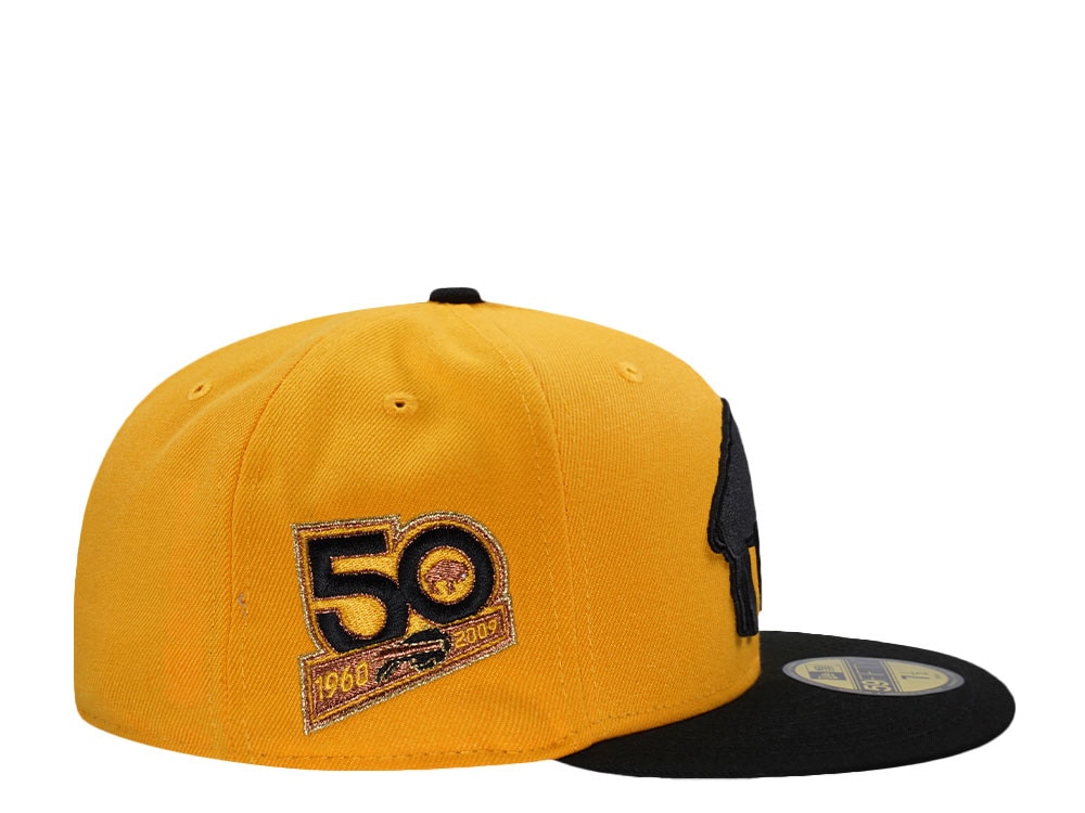 New Era Buffalo Bills 50th Anniversary Yellow Two Tone Edition 59Fifty Fitted Cap