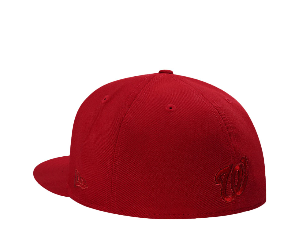 New Era Washington Nationals 20th Anniversary Scarlet Flames Edition 59Fifty Fitted Cap
